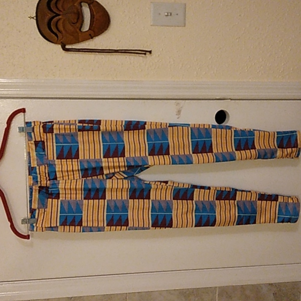 Dinyanu African Print Leggings